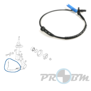 Sensor ABS Roda Frente X5 E53
